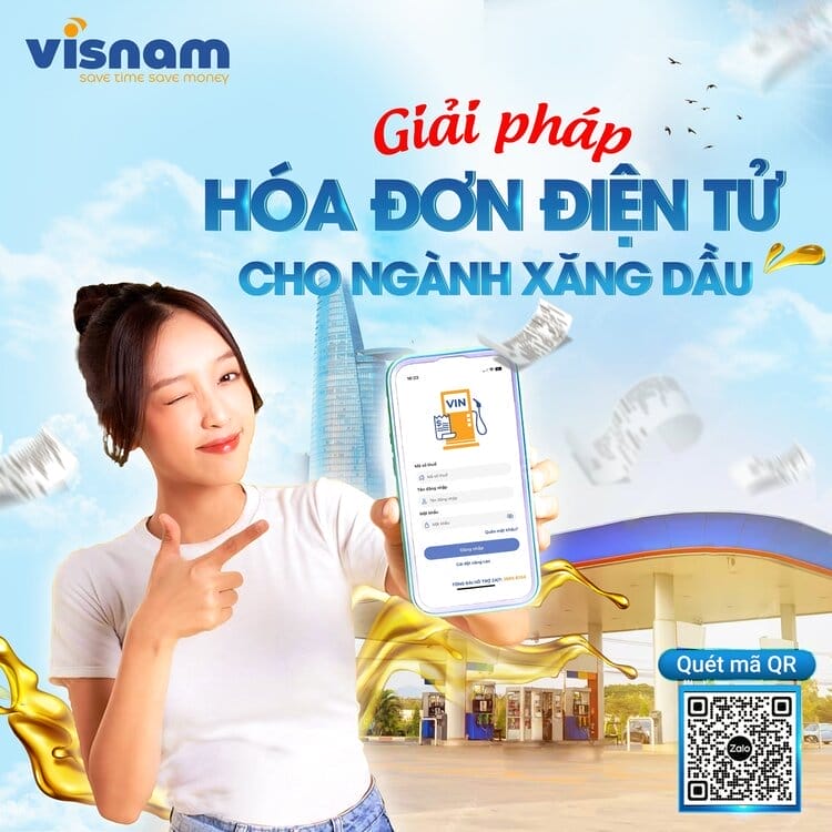 VIN-XANGDAU GIẢI PHÁP HÓA ĐƠN ĐIỆN TỬ CHO NGÀNH XĂNG DẦU